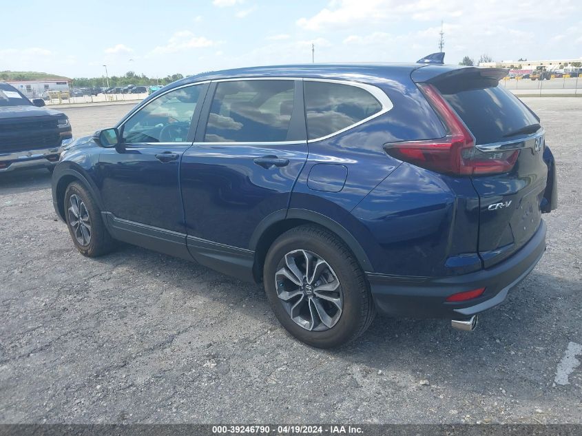 2022 Honda Cr-V 2Wd Ex VIN: 5J6RW1H50NA015752 Lot: 39246790