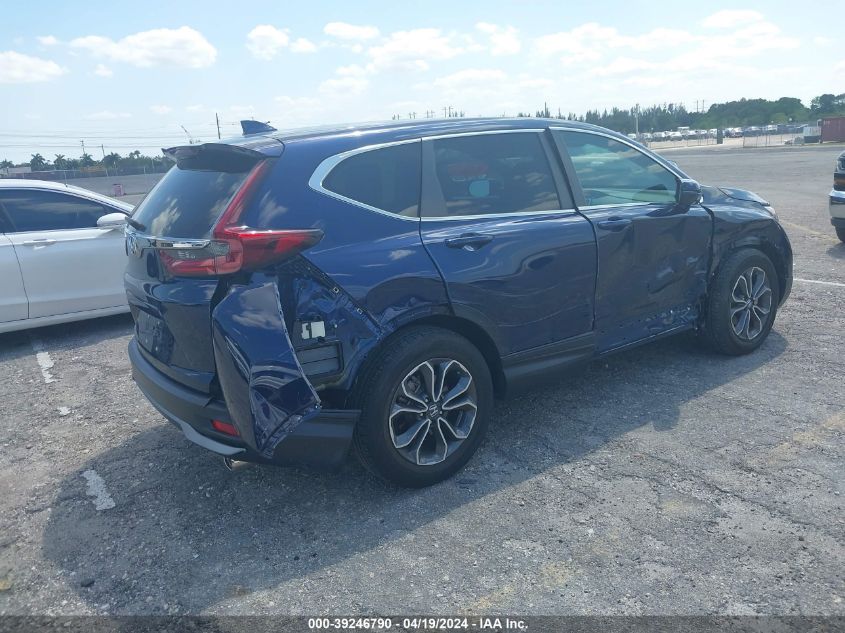 2022 Honda Cr-V 2Wd Ex VIN: 5J6RW1H50NA015752 Lot: 39246790