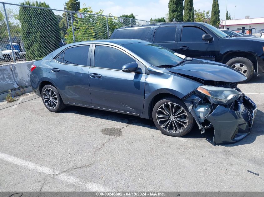 2016 Toyota Corolla S Plus VIN: 5YFBURHE4GP420491 Lot: 39246802