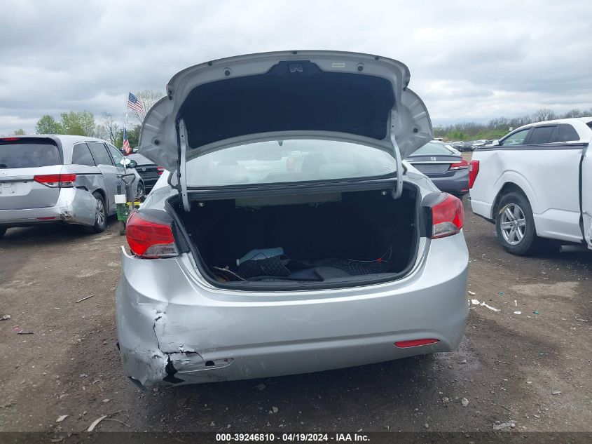 2013 Hyundai Elantra Gls VIN: KMHDH4AE9DU535043 Lot: 39246810