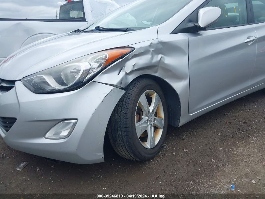 2013 Hyundai Elantra Gls VIN: KMHDH4AE9DU535043 Lot: 39246810