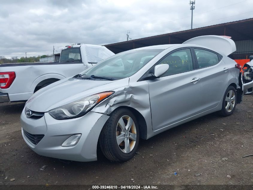 2013 Hyundai Elantra Gls VIN: KMHDH4AE9DU535043 Lot: 39246810