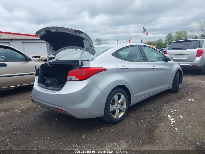 2013 Hyundai Elantra Gls VIN: KMHDH4AE9DU535043 Lot: 39246810