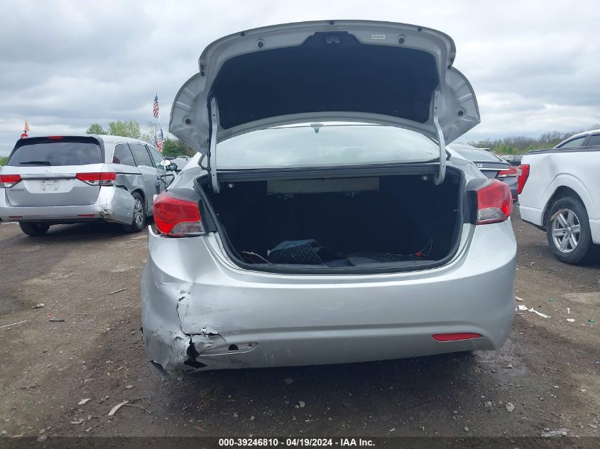 2013 Hyundai Elantra Gls VIN: KMHDH4AE9DU535043 Lot: 39246810