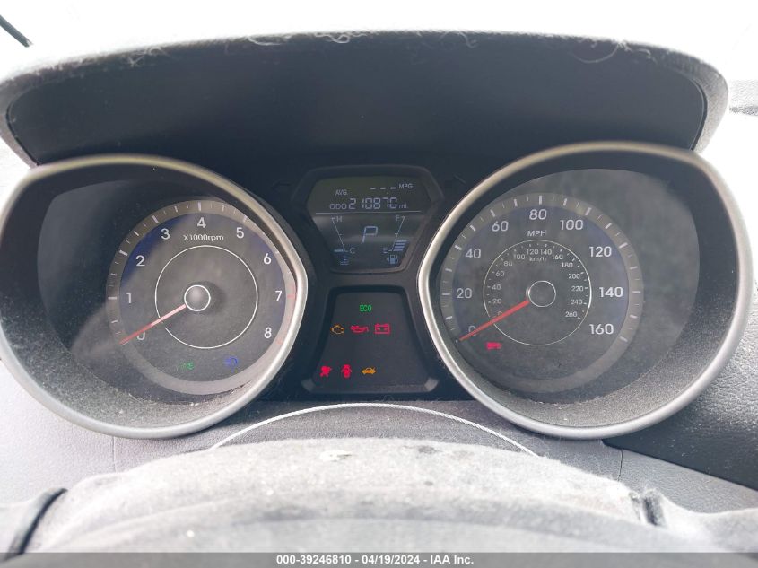 2013 Hyundai Elantra Gls VIN: KMHDH4AE9DU535043 Lot: 39246810