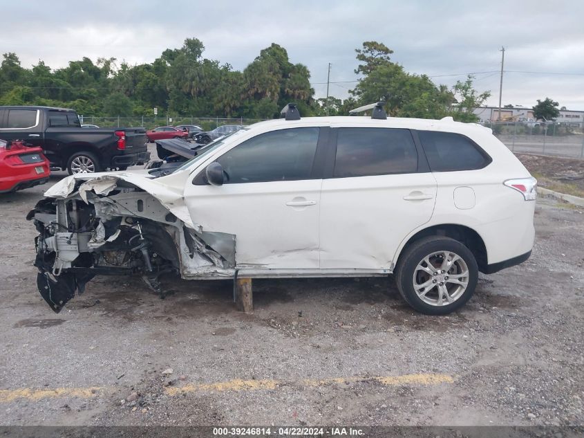 2014 Mitsubishi Outlander Es VIN: JA4AD2A32EZ013276 Lot: 39246814