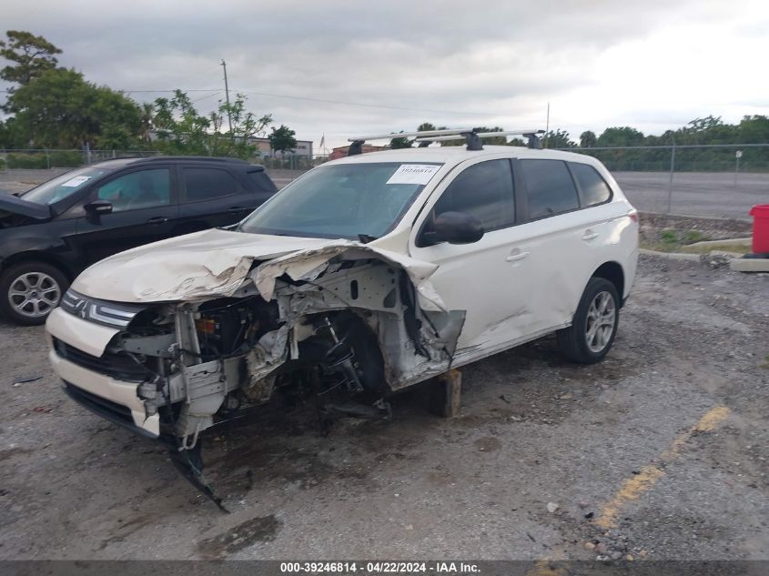 2014 Mitsubishi Outlander Es VIN: JA4AD2A32EZ013276 Lot: 39246814