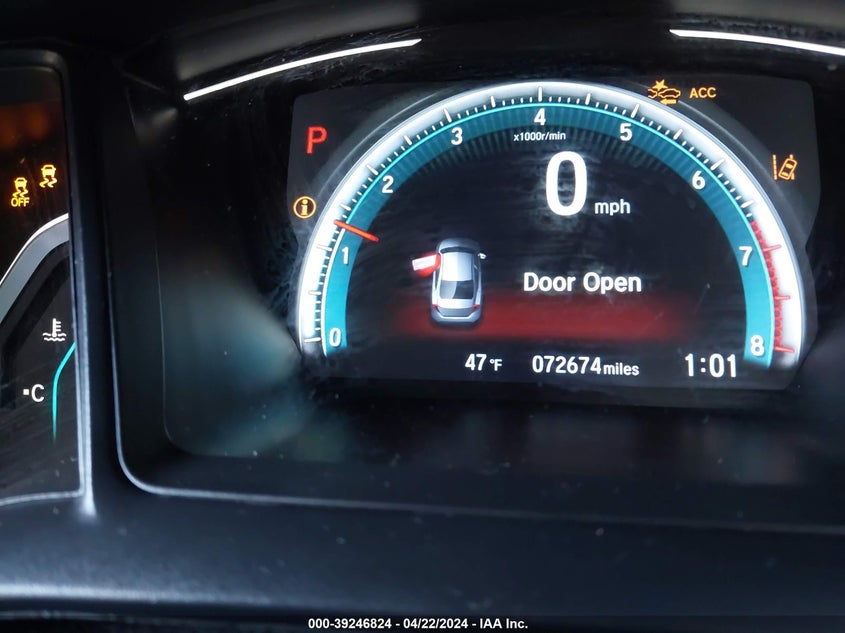 2021 HONDA CIVIC LX - 19XFC2F60ME200804