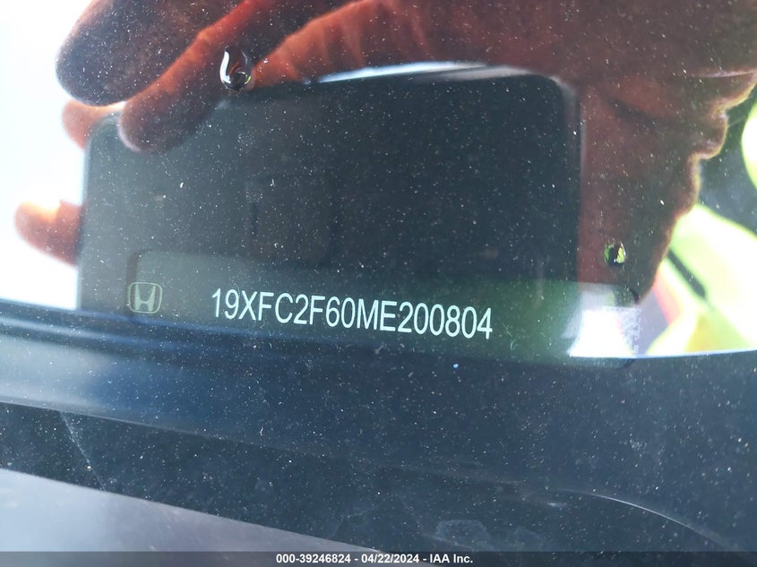 2021 HONDA CIVIC LX - 19XFC2F60ME200804