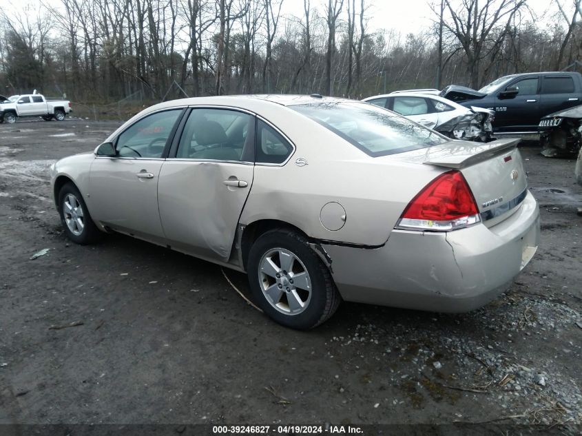 2G1WT58K781259856 | 2008 CHEVROLET IMPALA