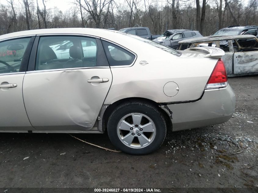 2G1WT58K781259856 | 2008 CHEVROLET IMPALA