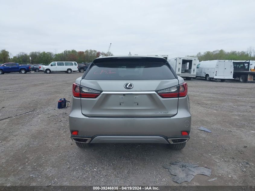 2020 Lexus Rx 350 VIN: 2T2HZMDA4LC242556 Lot: 39246835