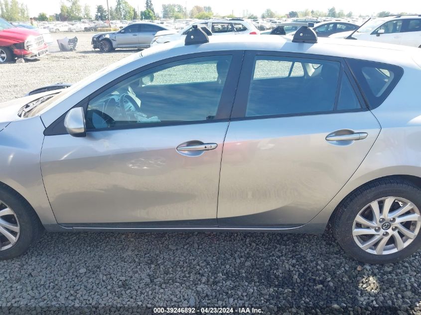 2013 Mazda Mazda3 I Touring VIN: JM1BL1L87D1711007 Lot: 39246892