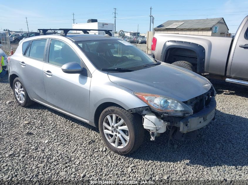 2013 Mazda Mazda3 I Touring VIN: JM1BL1L87D1711007 Lot: 39246892