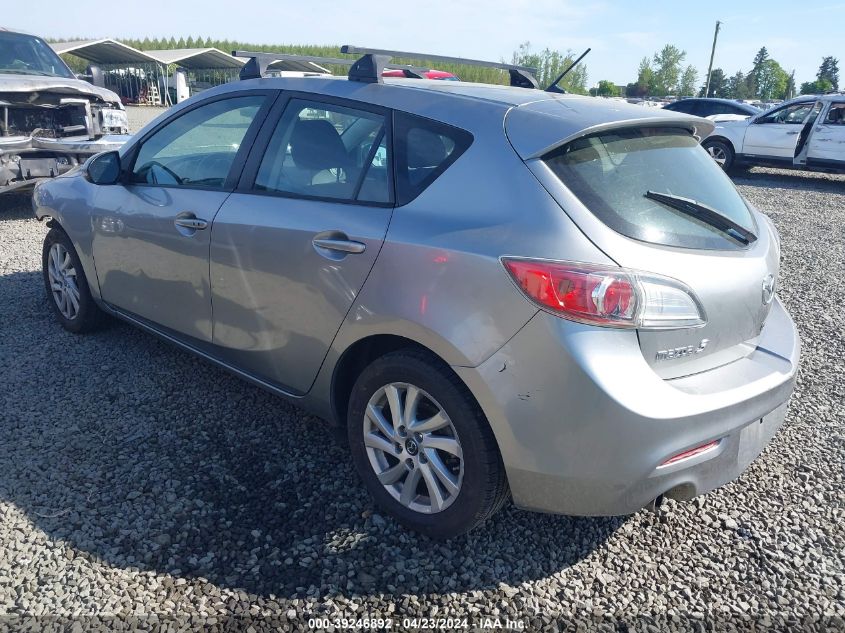 2013 Mazda Mazda3 I Touring VIN: JM1BL1L87D1711007 Lot: 39246892