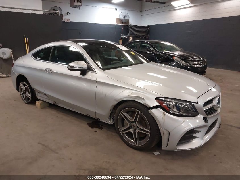 WDDWJ8EBXKF835609 2019 MERCEDES-BENZ C CLASS - Image 1