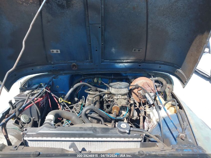 1989 Jeep Wrangler / Yj VIN: 2J4FY29T3KJ134305 Lot: 39246915