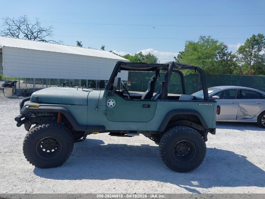 1989 Jeep Wrangler / Yj VIN: 2J4FY29T3KJ134305 Lot: 39246915