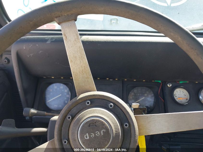 1989 Jeep Wrangler / Yj VIN: 2J4FY29T3KJ134305 Lot: 39246915