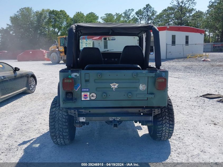 1989 Jeep Wrangler / Yj VIN: 2J4FY29T3KJ134305 Lot: 39246915