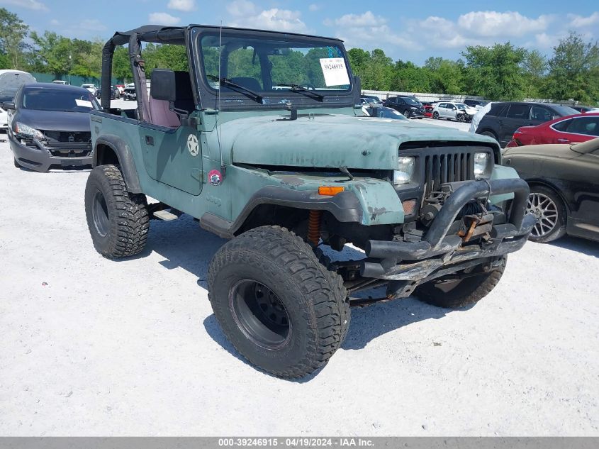 1989 Jeep Wrangler / Yj VIN: 2J4FY29T3KJ134305 Lot: 39246915