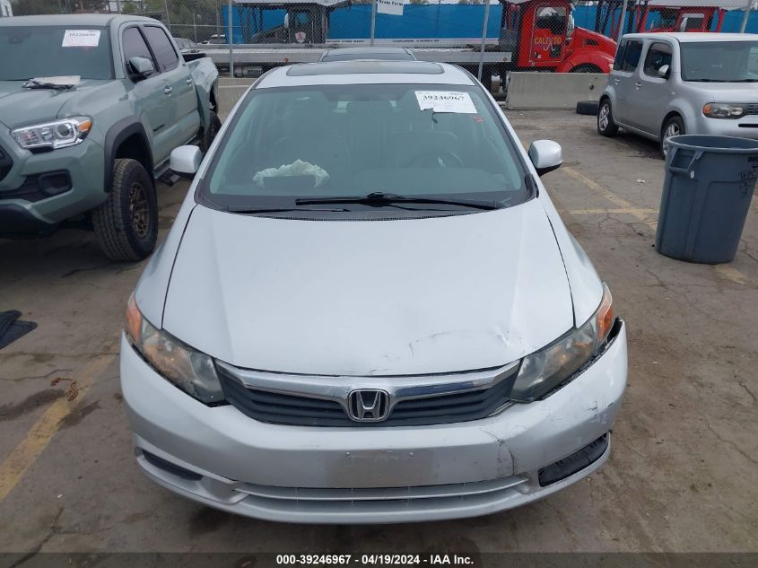 2012 Honda Civic Ex-L VIN: 2HGFB2F99CH520530 Lot: 39246967