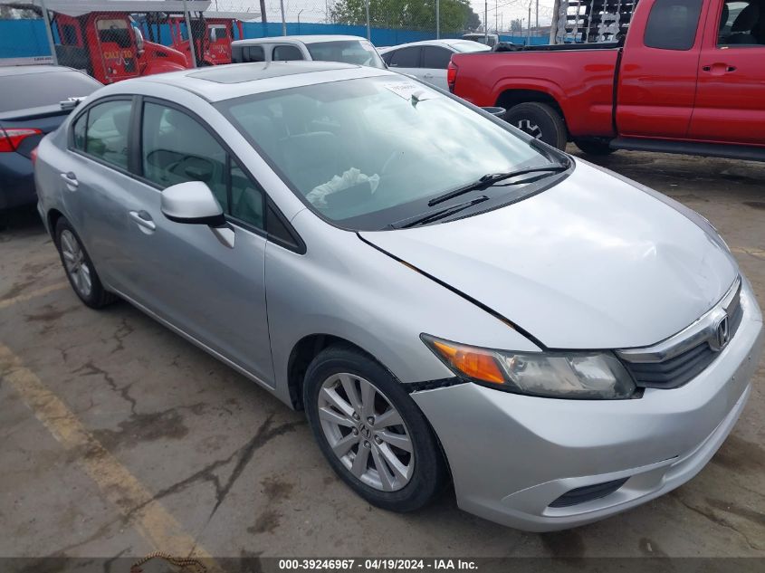 2012 Honda Civic Ex-L VIN: 2HGFB2F99CH520530 Lot: 39246967