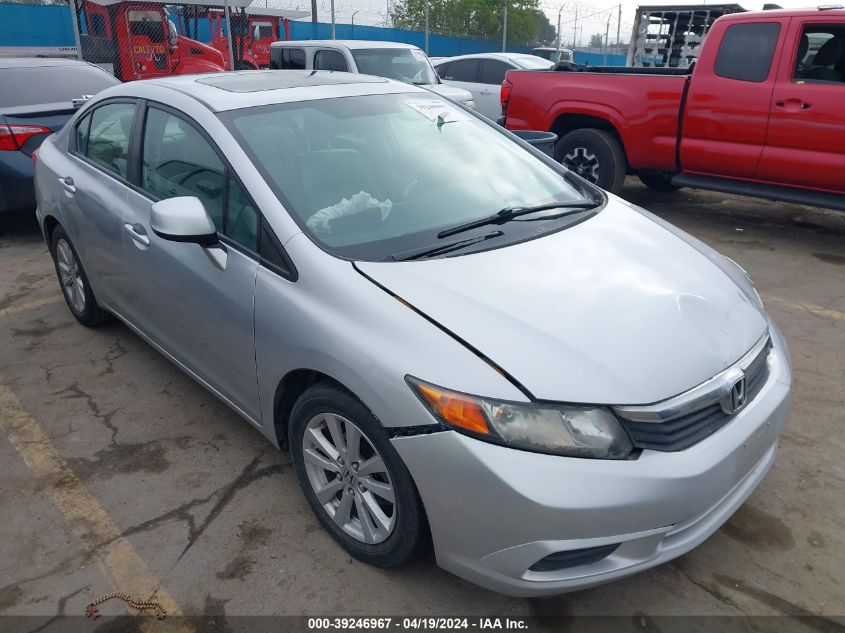 2012 Honda Civic Ex-L VIN: 2HGFB2F99CH520530 Lot: 39246967