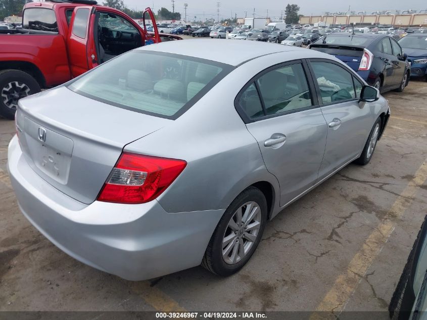 2012 Honda Civic Ex-L VIN: 2HGFB2F99CH520530 Lot: 39246967