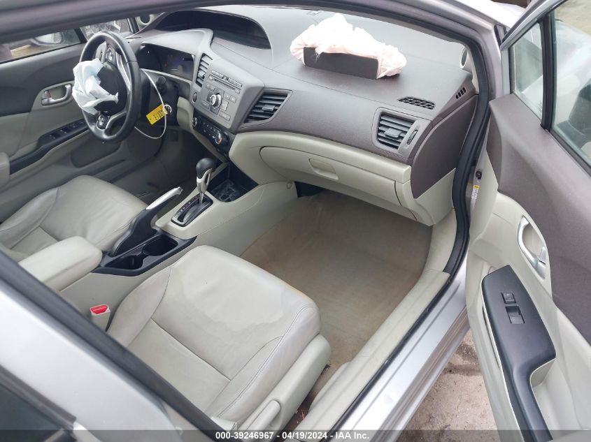 2012 Honda Civic Ex-L VIN: 2HGFB2F99CH520530 Lot: 39246967