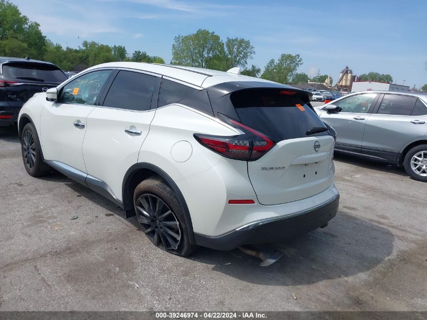 2023 Nissan Murano Sl Intelligent Awd VIN: 5N1AZ2CS6PC129030 Lot: 39246974