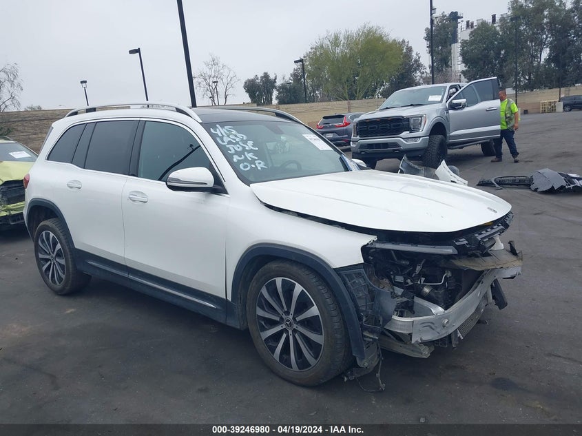 2020 Mercedes-Benz Glb 250 VIN: WDC4M4GB3LW012966 Lot: 39246980