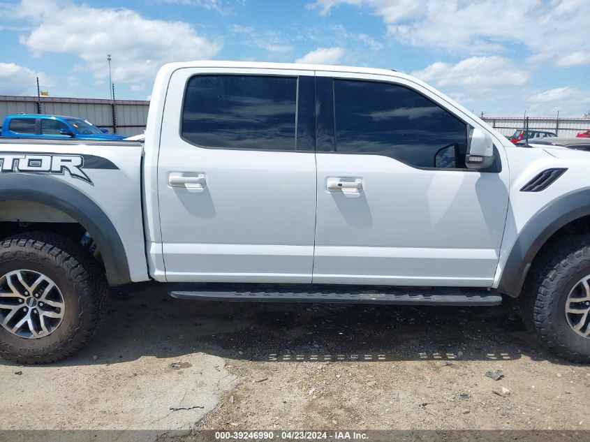 2017 Ford F-150 Raptor VIN: 1FTFW1RG8HFA64374 Lot: 39246990