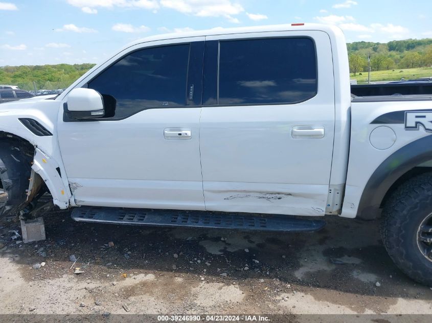 2017 Ford F-150 Raptor VIN: 1FTFW1RG8HFA64374 Lot: 39246990