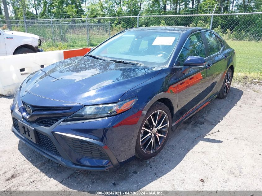 4T1G11AK3NU669828 | 2022 TOYOTA CAMRY