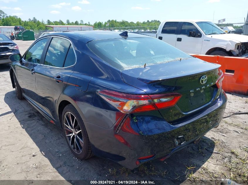 4T1G11AK3NU669828 | 2022 TOYOTA CAMRY