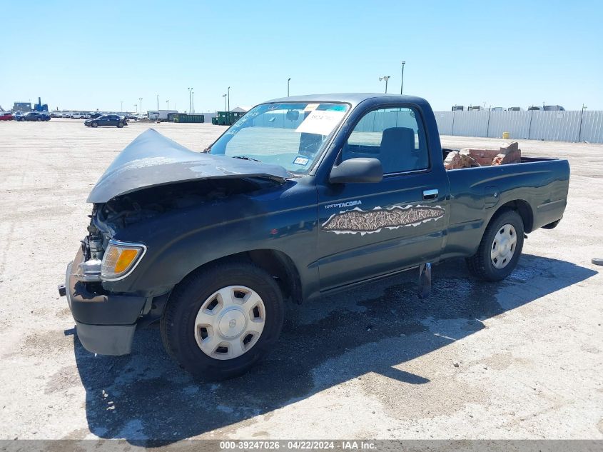 1996 Toyota Tacoma VIN: 4TANL42N3TZ125261 Lot: 39247026