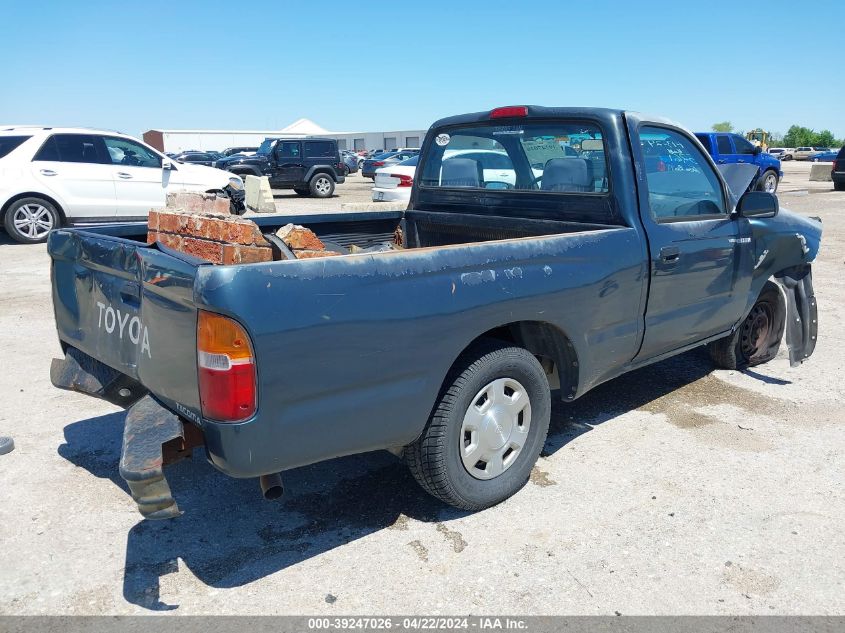 1996 Toyota Tacoma VIN: 4TANL42N3TZ125261 Lot: 39247026