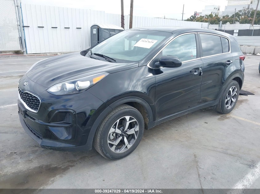 2022 KIA SPORTAGE 2.4L I4   N(VIN: KNDPM3AC1N7978776