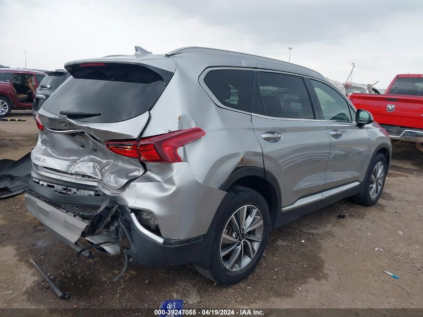 2020 Hyundai Santa Fe Sel VIN: 5NMS33AD4LH271246 Lot: 39247055