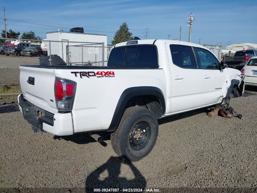 2021 Toyota Tacoma Trd Off-Road VIN: 5TFCZ5AN0MX260339 Lot: 39247057