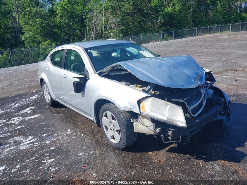 2008 Dodge Avenger Se VIN: 1B3LC46K18N286137 Lot: 39247079