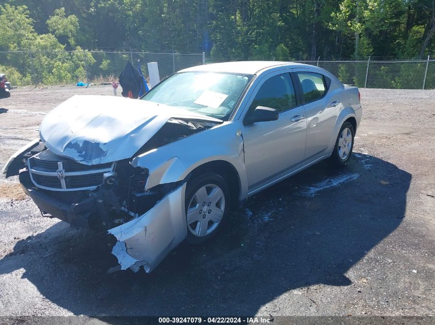 2008 Dodge Avenger Se VIN: 1B3LC46K18N286137 Lot: 39247079