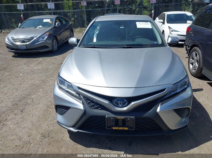 2020 Toyota Camry Se Hybrid VIN: 4T1G31AK3LU015578 Lot: 39247080