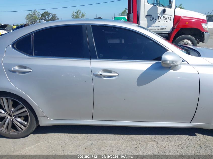 2007 Lexus Is 250 VIN: JTHBK262X75045501 Lot: 39247121