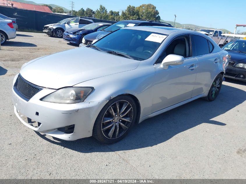 2007 Lexus Is 250 VIN: JTHBK262X75045501 Lot: 39247121