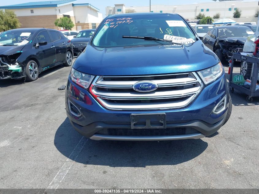 2017 Ford Edge Sel VIN: 2FMPK3J99HBB27729 Lot: 39247135