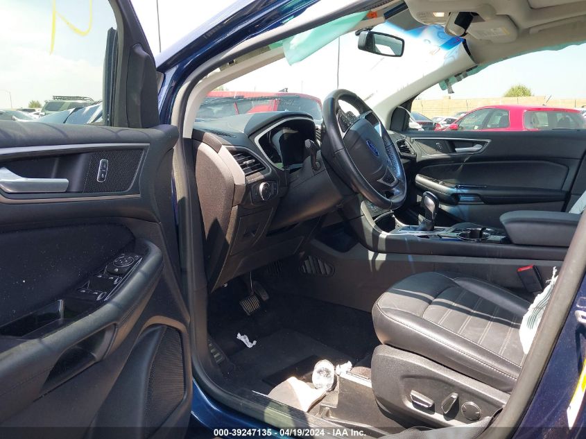 2017 Ford Edge Sel VIN: 2FMPK3J99HBB27729 Lot: 39247135