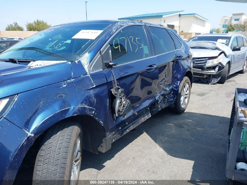 2017 Ford Edge Sel VIN: 2FMPK3J99HBB27729 Lot: 39247135