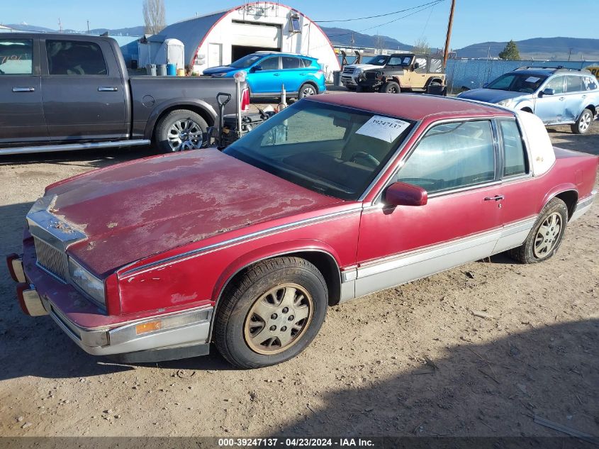 1988 Cadillac Eldorado VIN: 1G6EL1157JU615610 Lot: 39247137